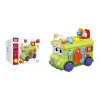 Cartoon early education bus toy baby intelligence enlightenment music glowing climbing vehicle Item Picture